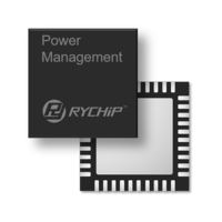 RY1508 8×Channel PMU 1×Boost, 4×Buck, 2×LDO, 1×Reset, QFN40-5×5