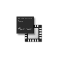 RY1303A 3×Buck, 2.5-5.5V, 1.5A, 1.5MHz, VFB 0.6V, QFN20-3×3